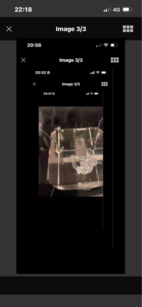 3D Enscribed Glass Golf Display - Image 3