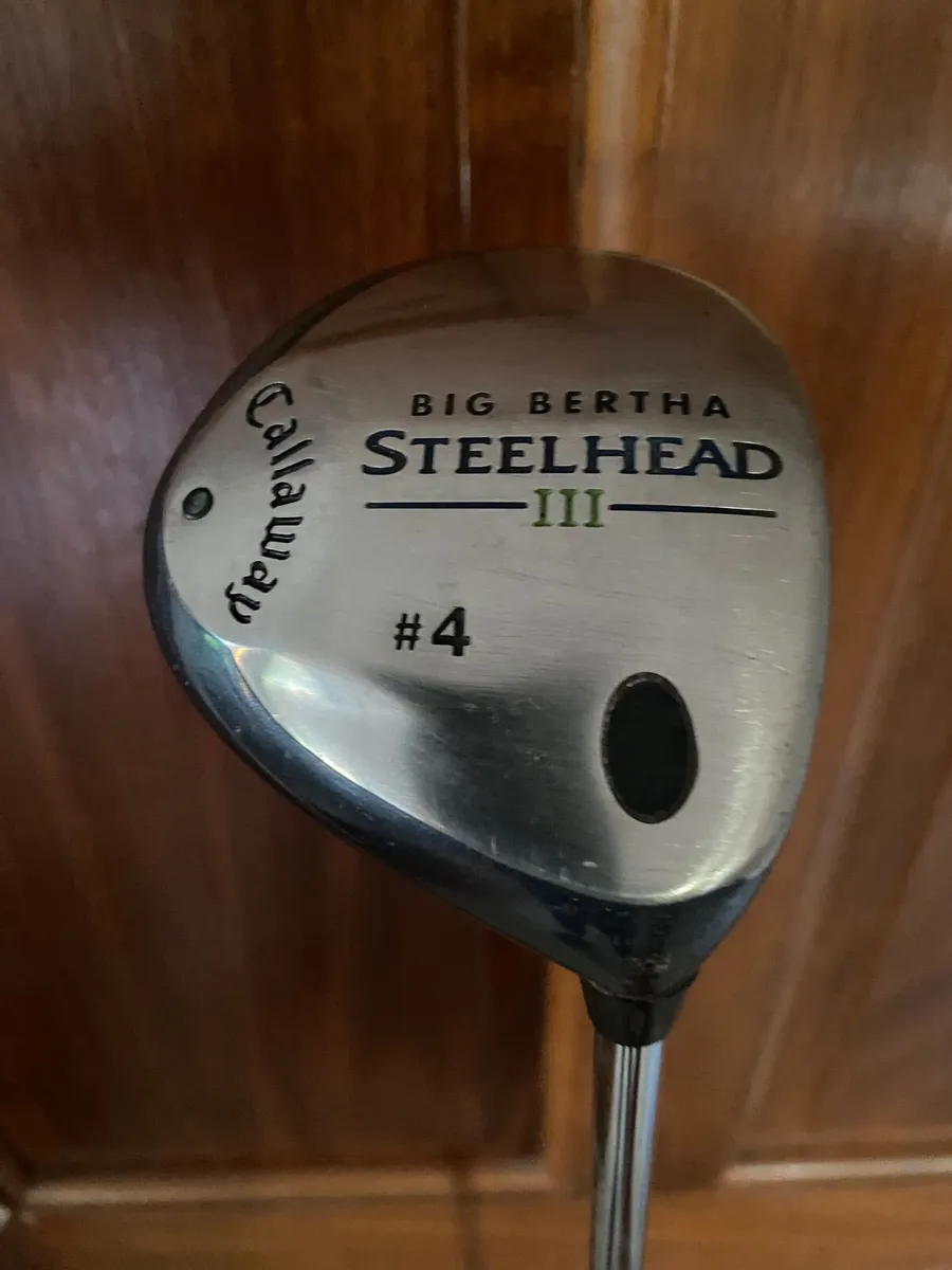 Callaway Sterlhead 3 — 4 Wood Stiff Flex Very Rare - Image 1