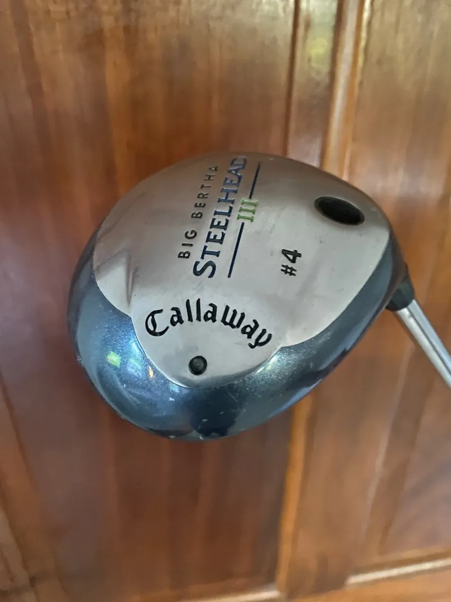 Callaway Sterlhead 3 — 4 Wood Stiff Flex Very Rare - Image 3