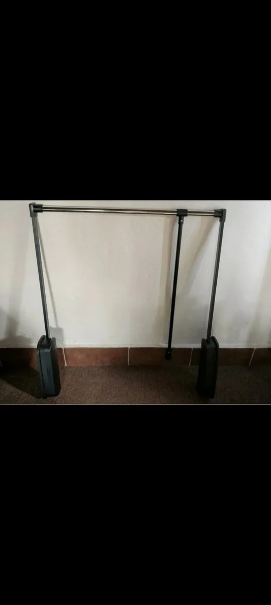5 Adjustable pull down wardrobe rails - Image 3
