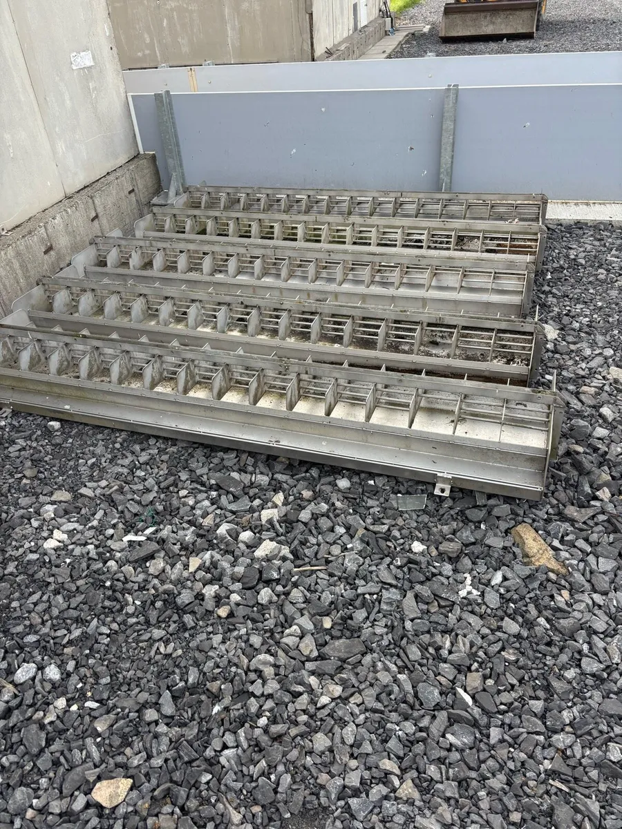 Pig feeders and stainless steel feed throughs - Image 2