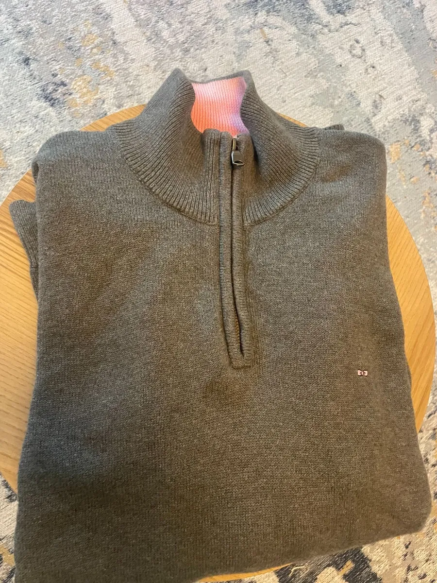 Eden Park Paris mens half zip XXL