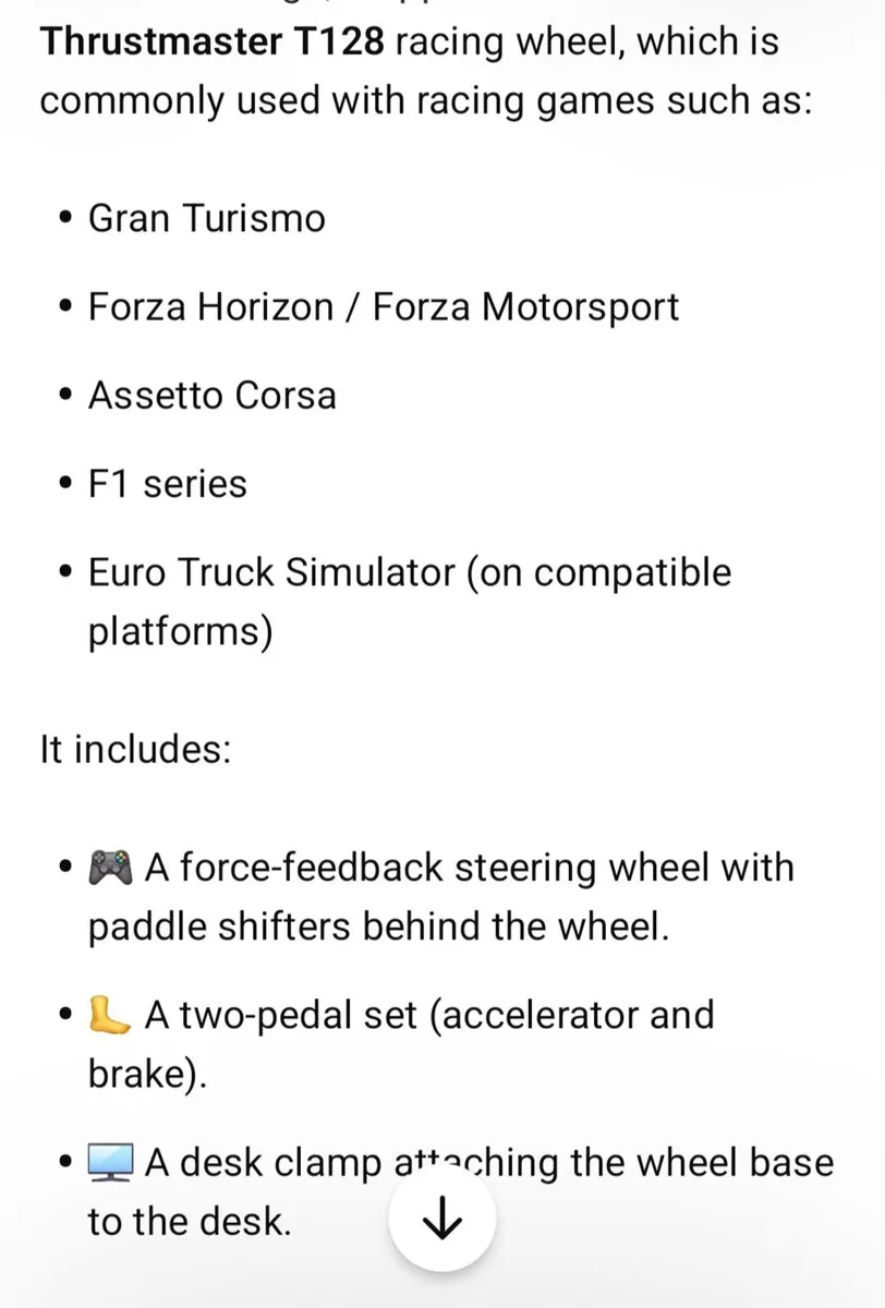 Thrustmaster T128 racing wheel - Image 3