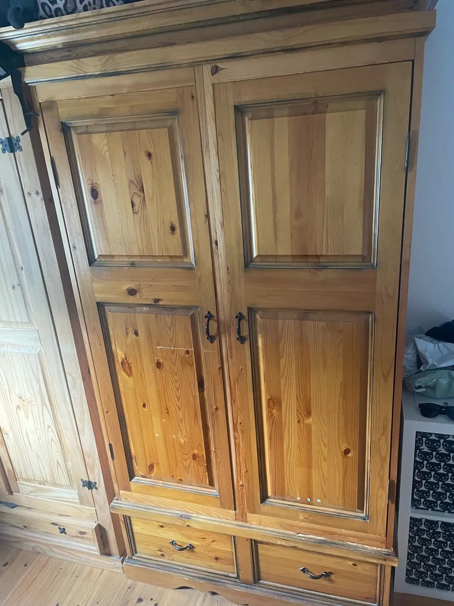 Wardrobe and beside tables set - Image 1