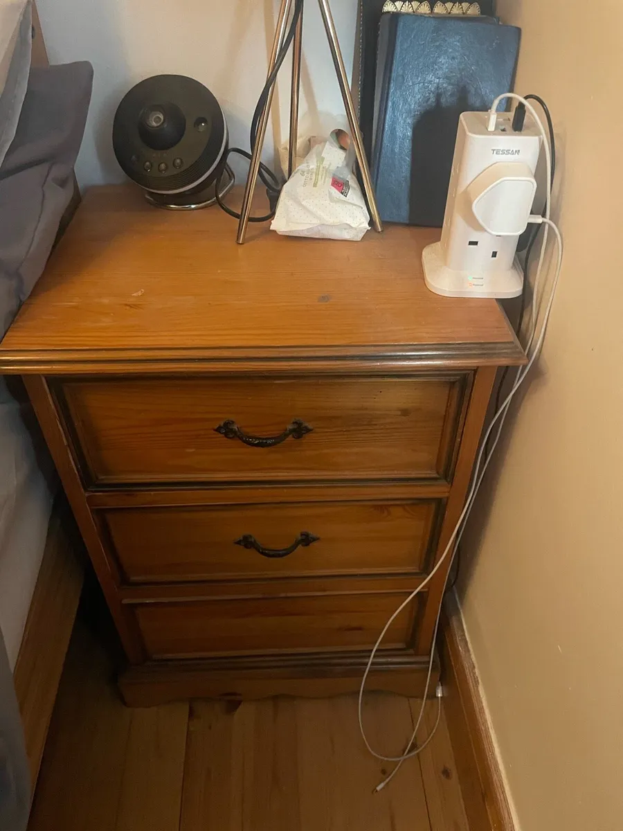 Wardrobe and beside tables set - Image 3