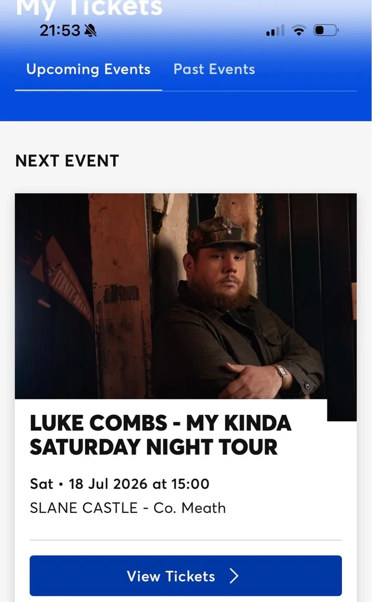 Luke Combs Slane Castle