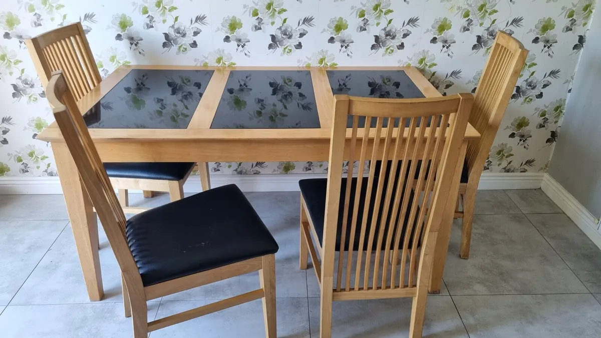 Table and chairs