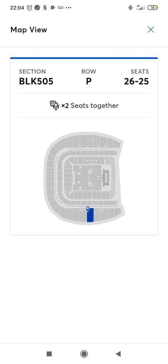 2 stand tickets Dermot Kennedy Saturday 11 July - Image 1