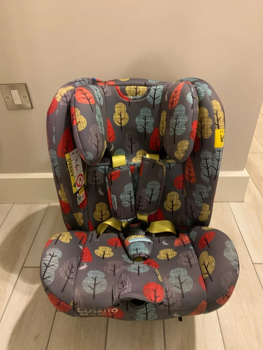 car seat cosatto all in all + group 0-4 isofix - Image 1