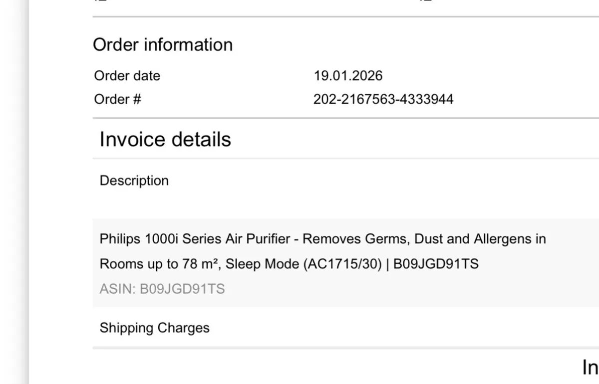 Philips 1000i  air purifier - Image 1