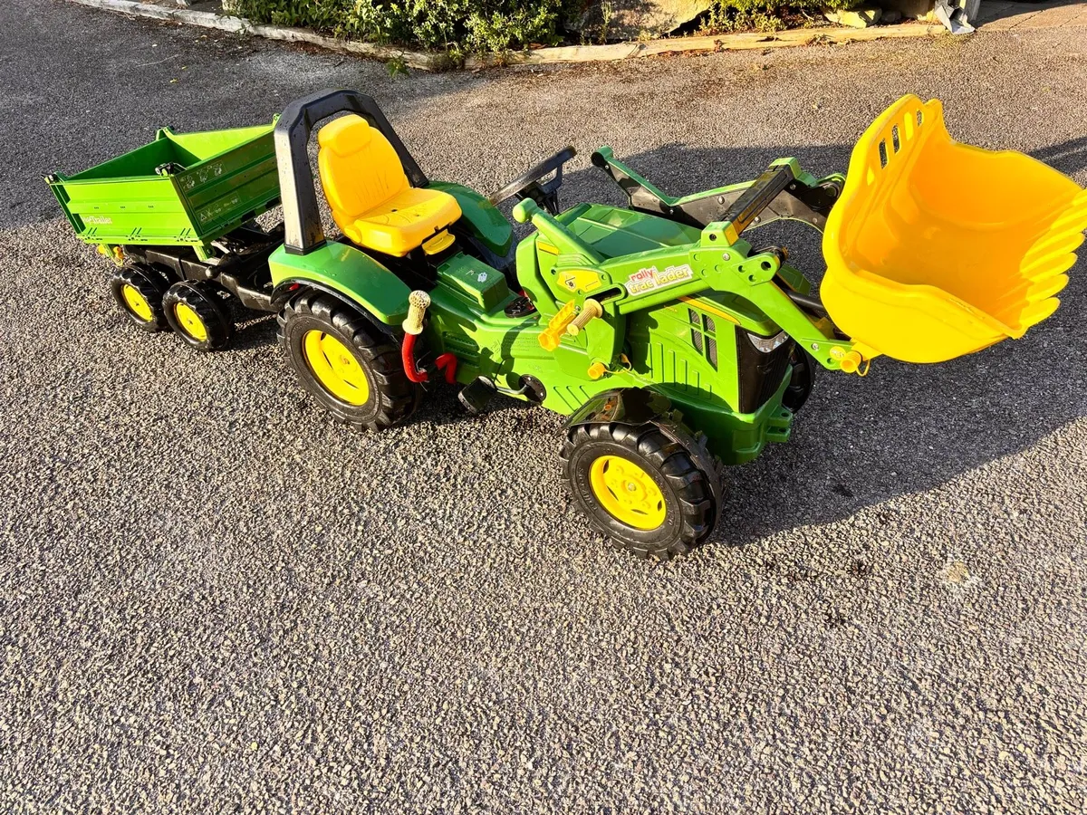 Rolly Toy John Deere Tractor - Image 2