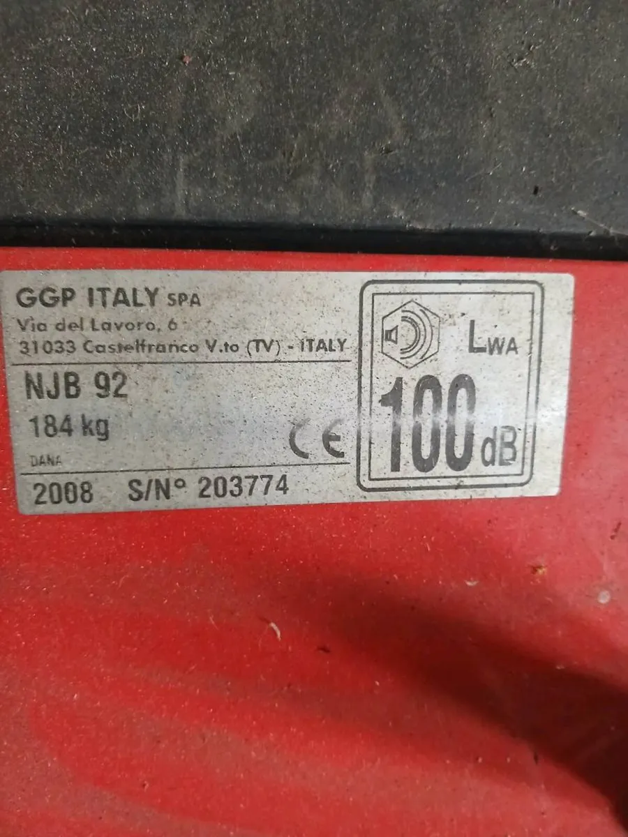 Castlegarden NJB 92 BREAKING 4 PARTS - Image 3