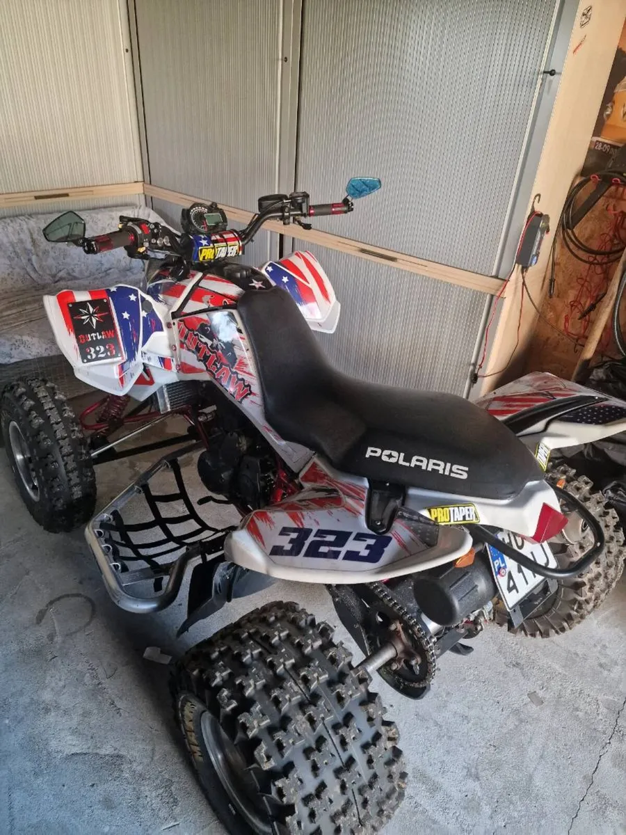 Polaris Outlaw 525 S with kawasaki er6 engine - Image 2