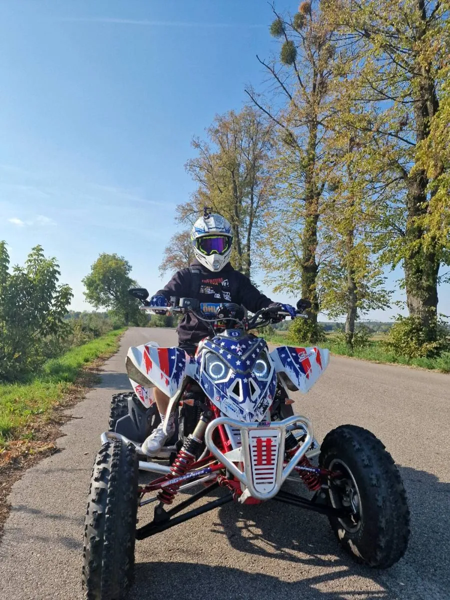 Polaris Outlaw 525 S with kawasaki er6 engine - Image 3