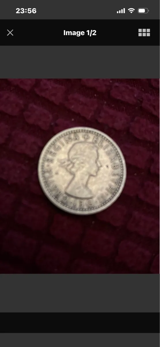 1962 Uk Six Pence - Image 1