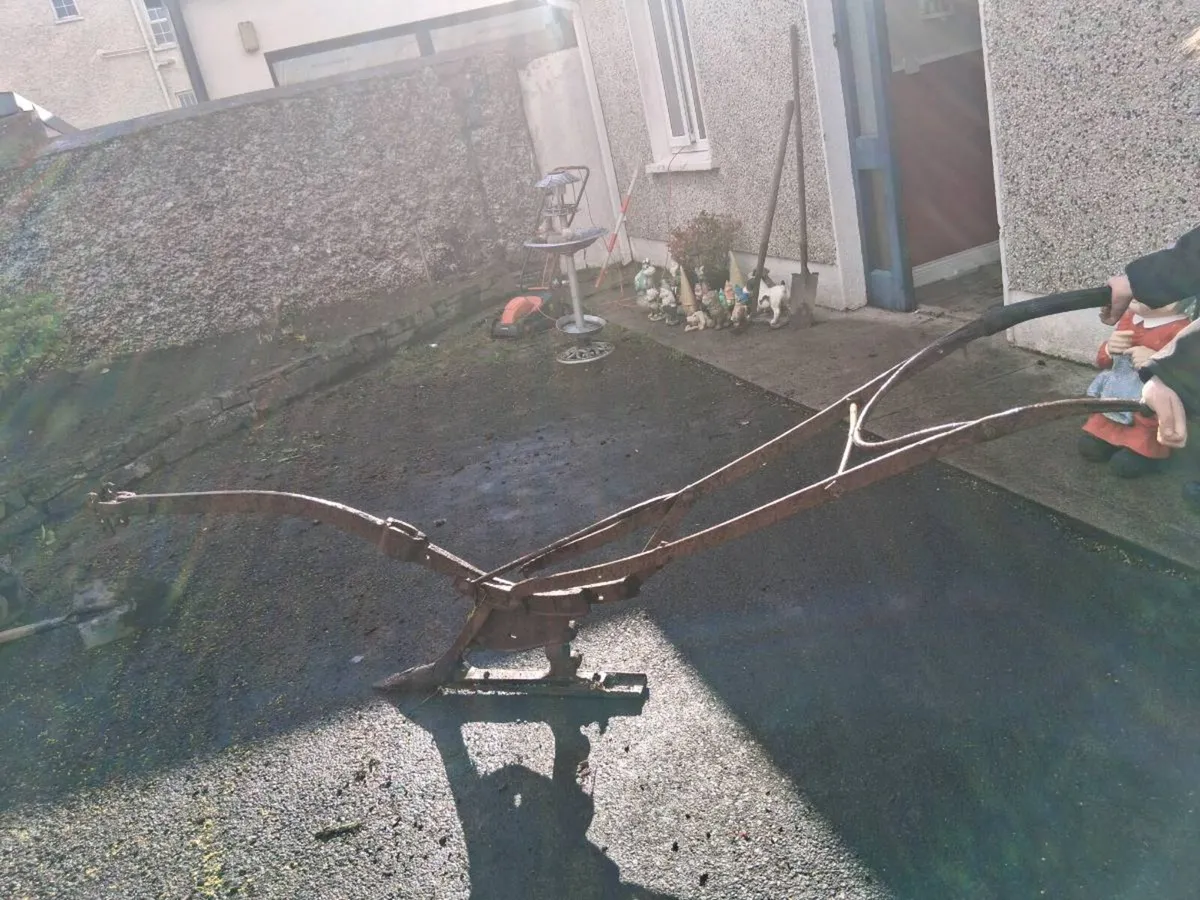 Horse plough vintage - Image 3