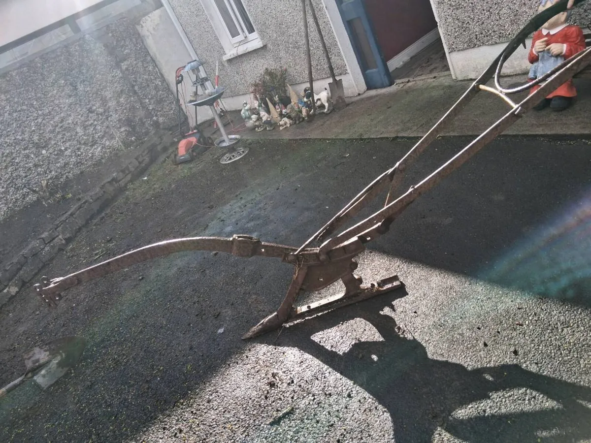 Horse plough vintage - Image 4