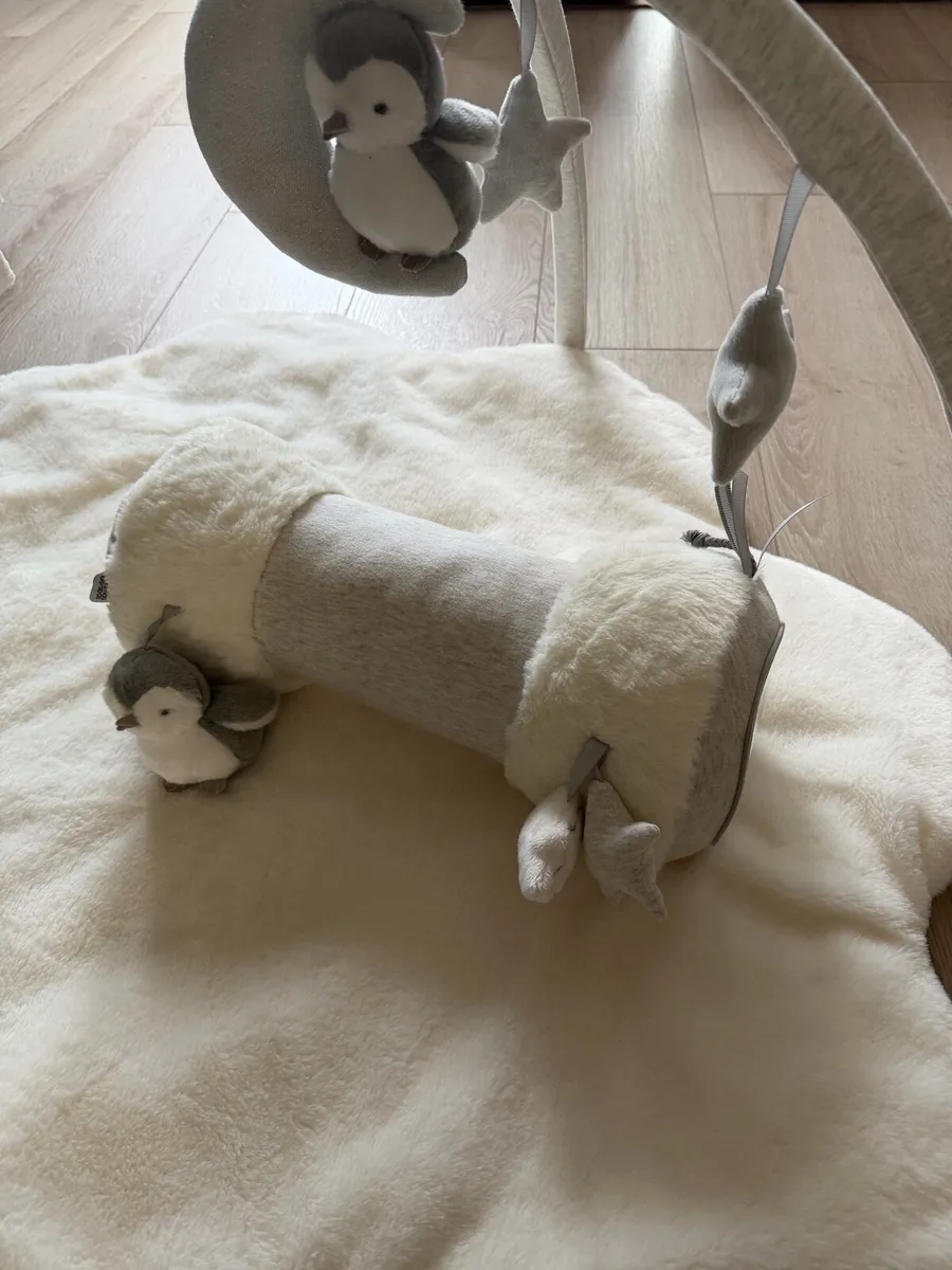 Mamas & Papas baby playmat, gym, & tummy time roll - Image 3