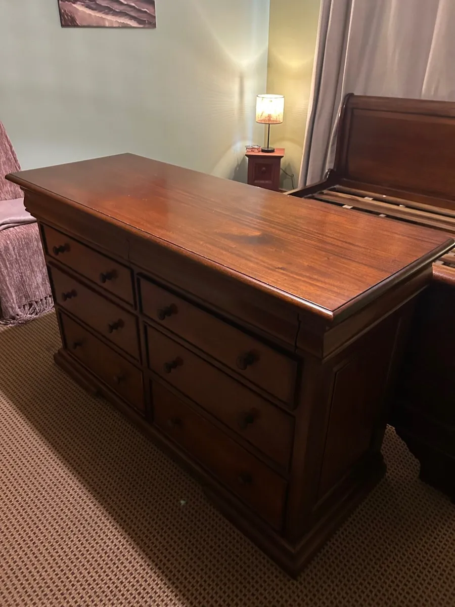 Hardwood Bedroom Furniture Set - Image 4