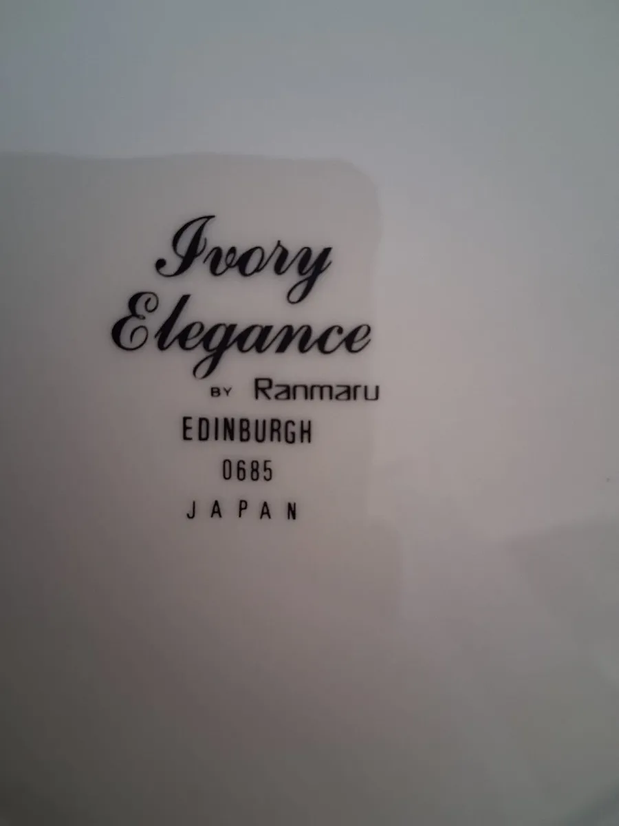 China Set  Edinburgh Ivory Elegance by Ranmaru - Image 3