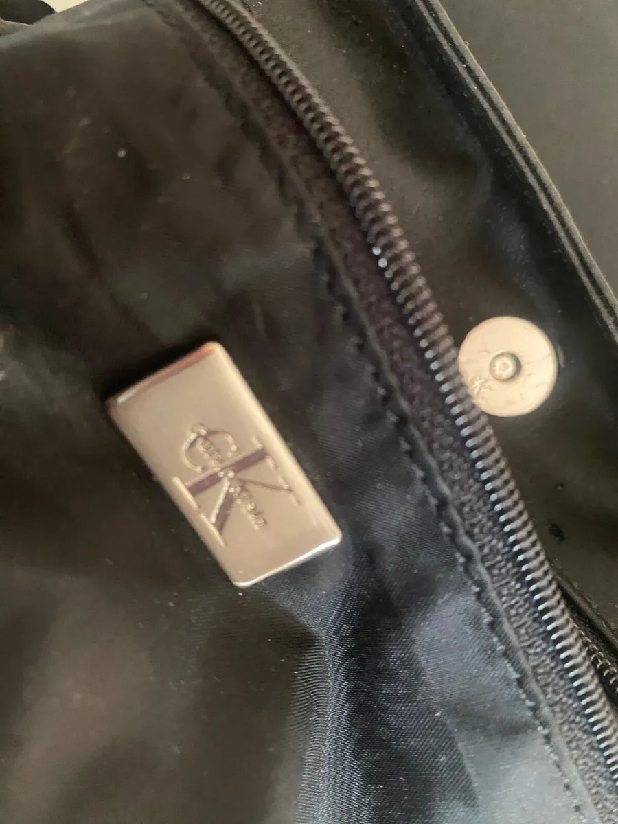 Calvin Klein Black Satin Handbag - Image 4