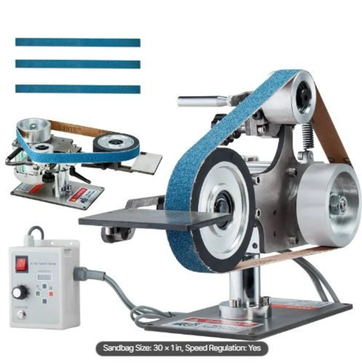Belt Grinder Sander, 30 x 1-Inch Variable - Image 1