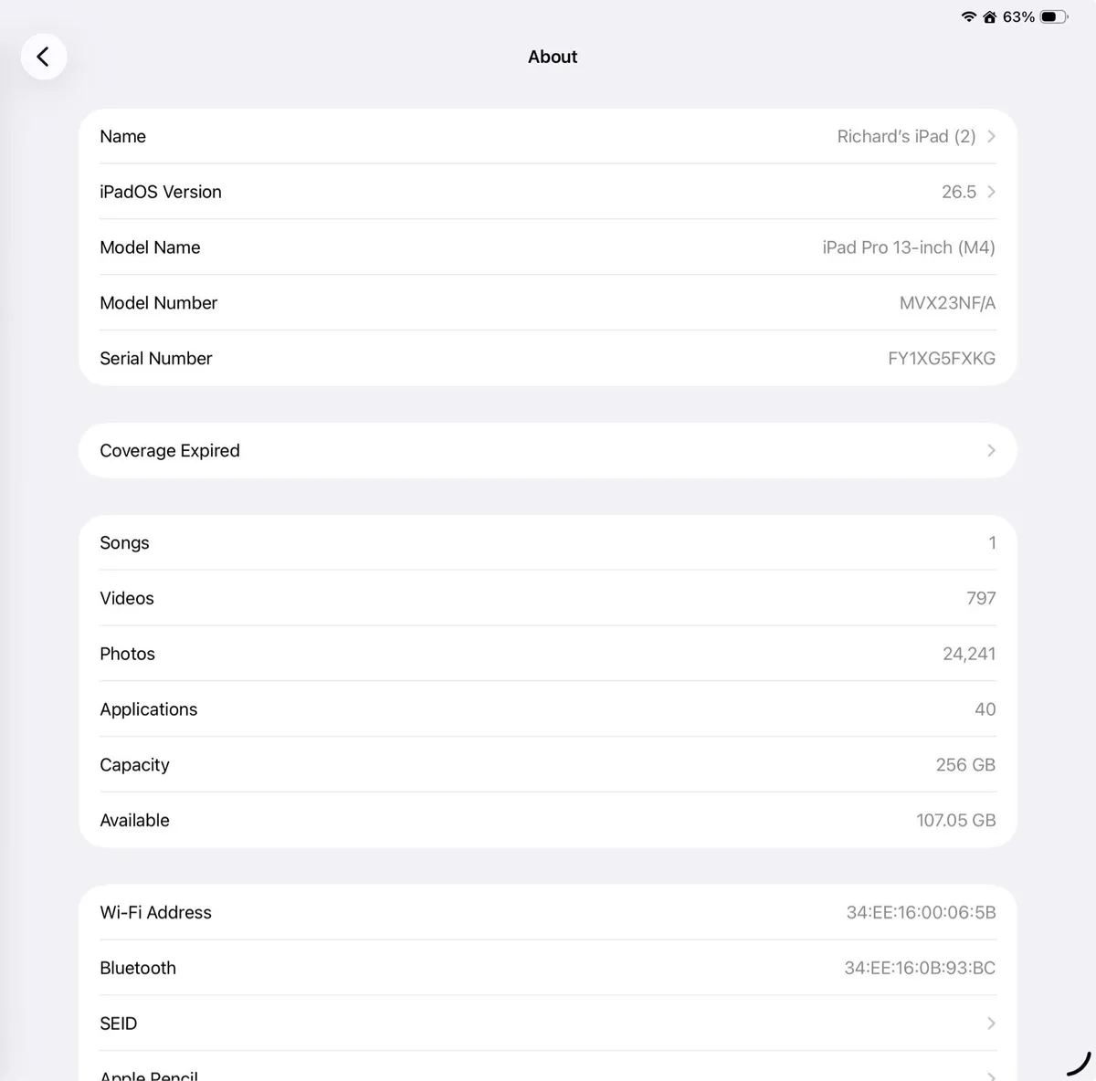 iPad Pro 13inch M4 256gb - Image 2