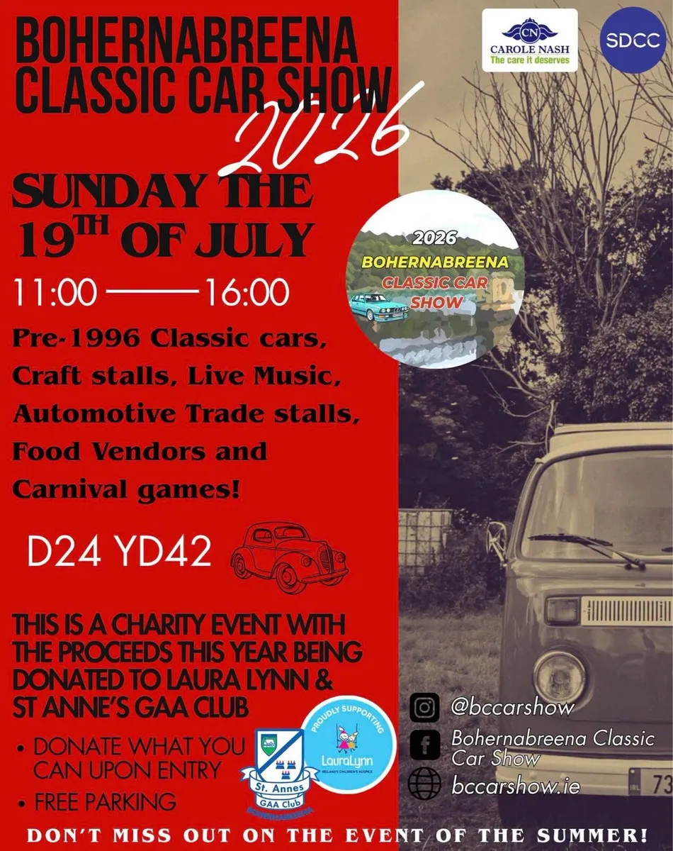 Bohernabreena Classic Car Show - Image 1