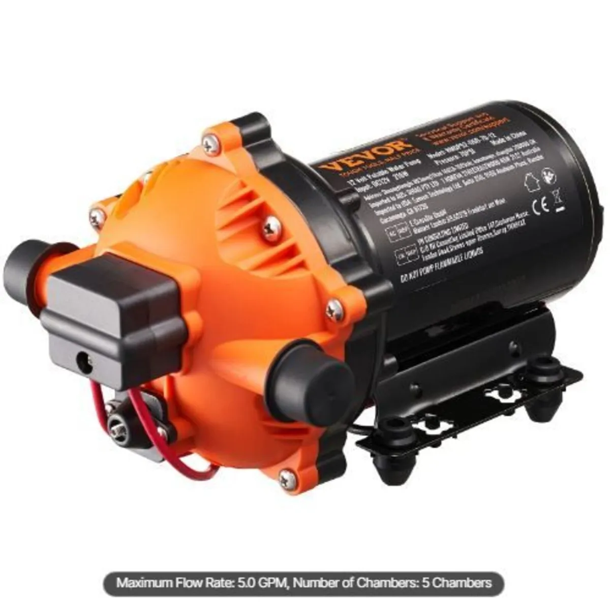 12V Diaphragm Pump, - Image 4