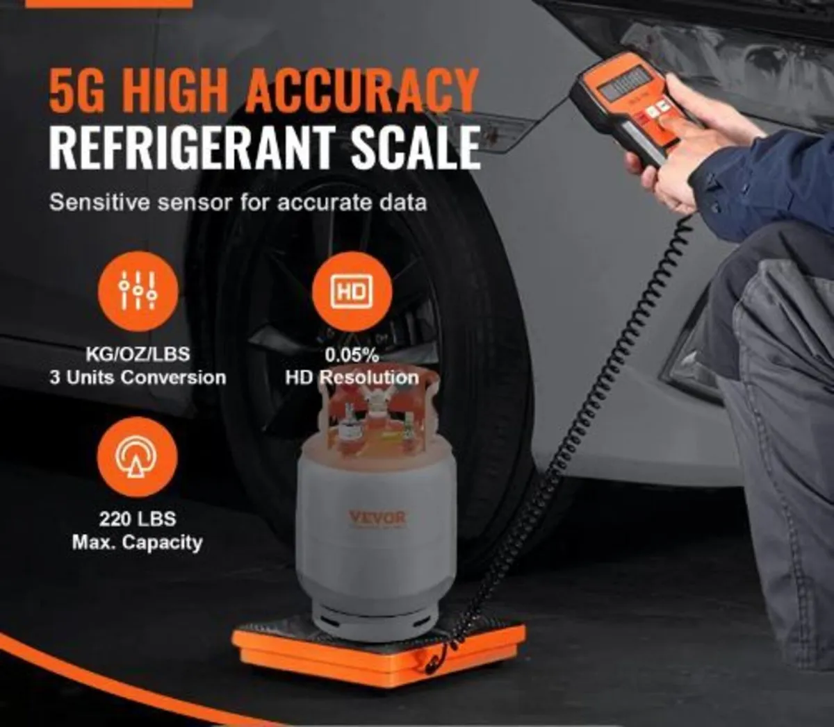 Electronic Digital Refrigerant Charging Freon - Image 2