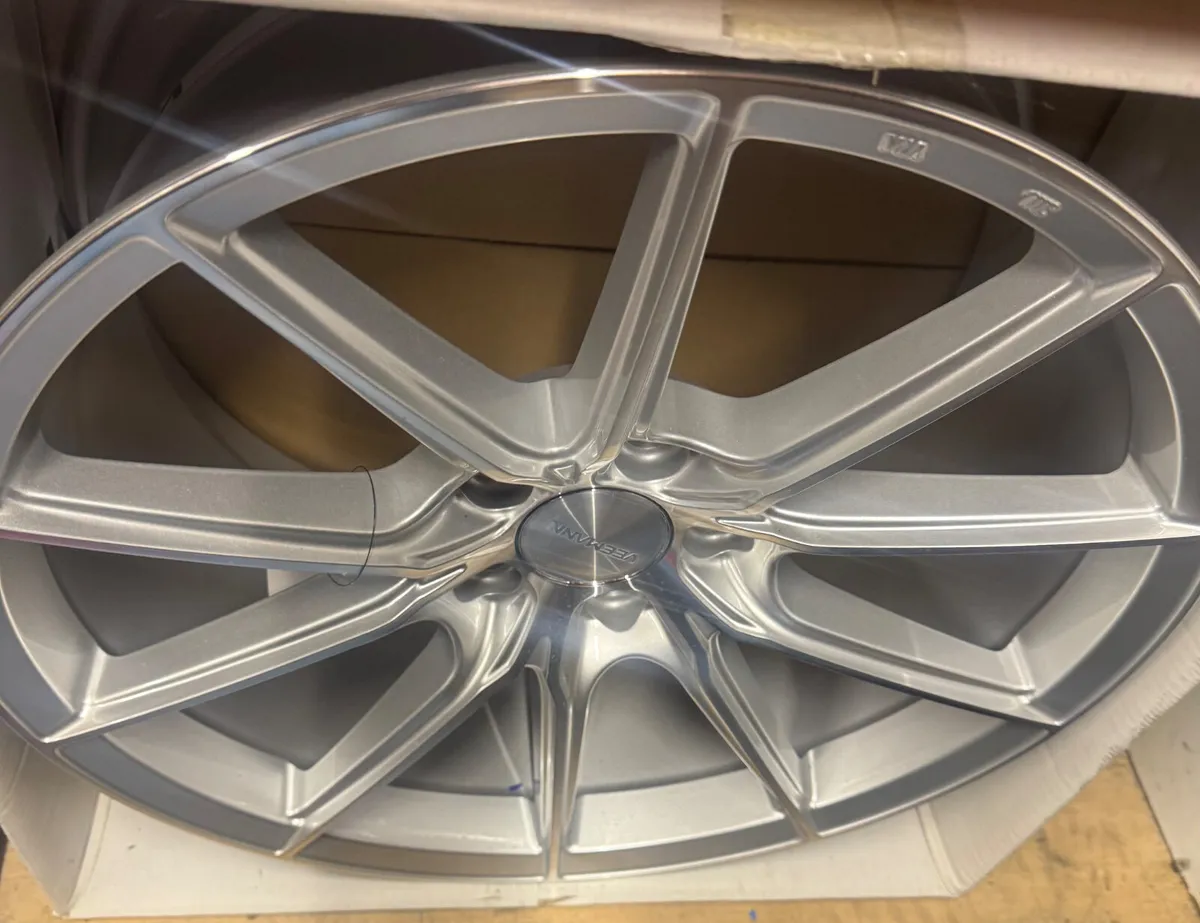 18” veemann vfs 5x112 alloy and tyres - Image 1