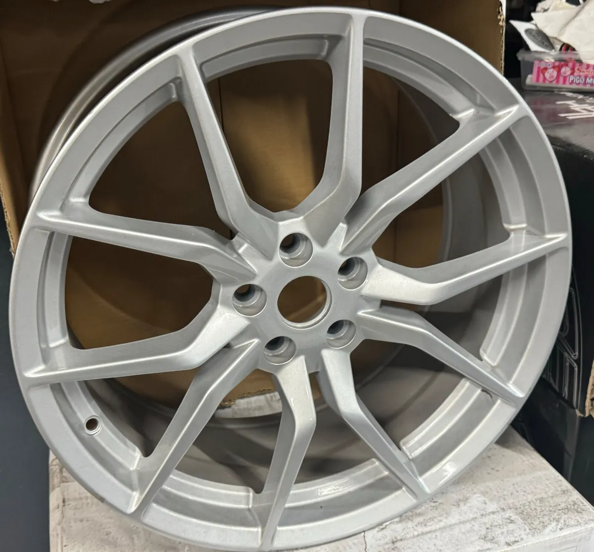 19” Ford focus rs silver 5x108