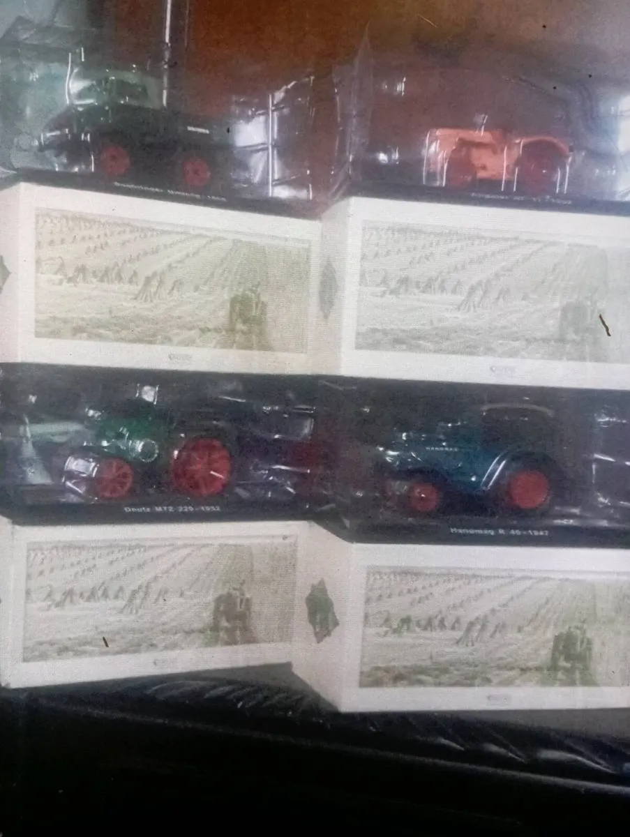 COLLECTION OF VINTAGE 1932-1950's GERMAN TRACTORS - Image 1