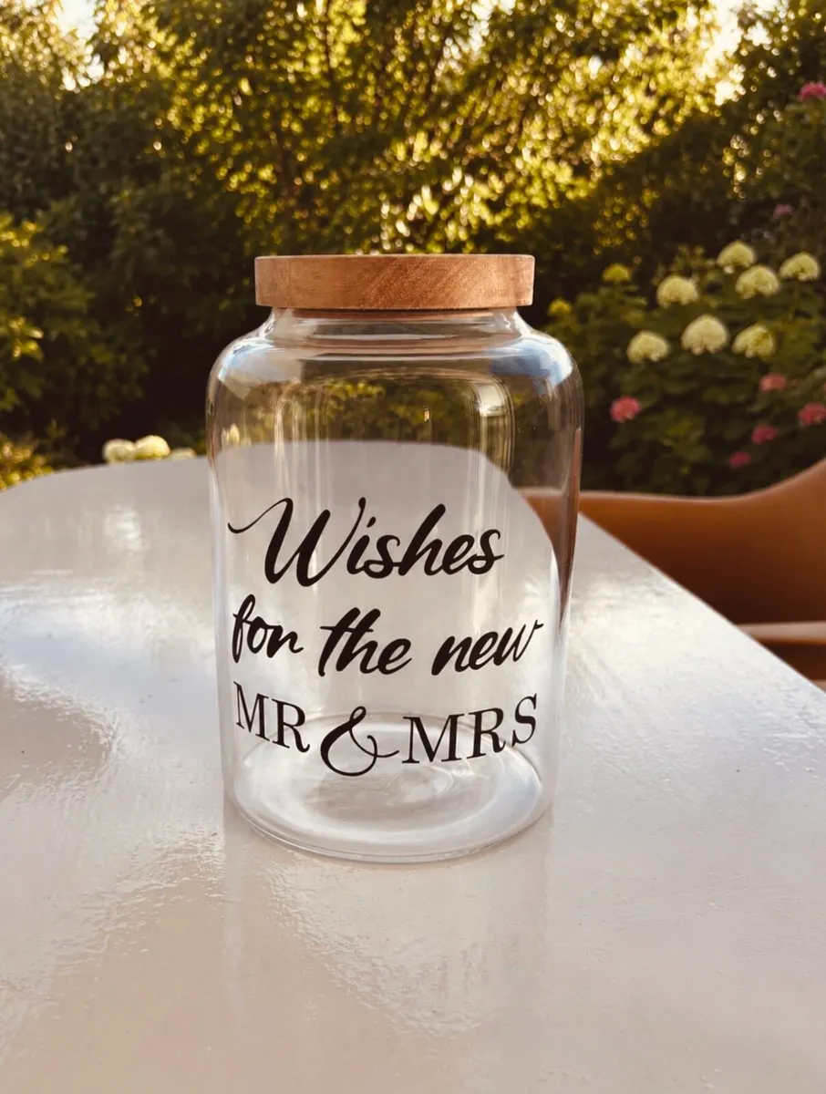 Wedding wish jar - Image 1