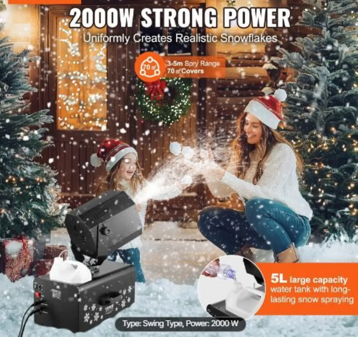 Snow Machine, 2000W - Image 1