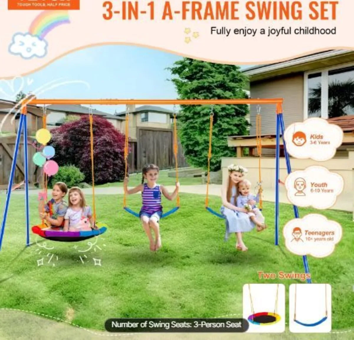 Swing Sets for Backyard - Image 1
