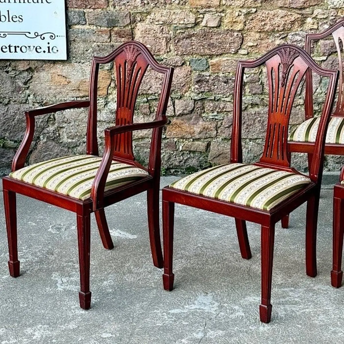Ten Dining Chairs - Image 4