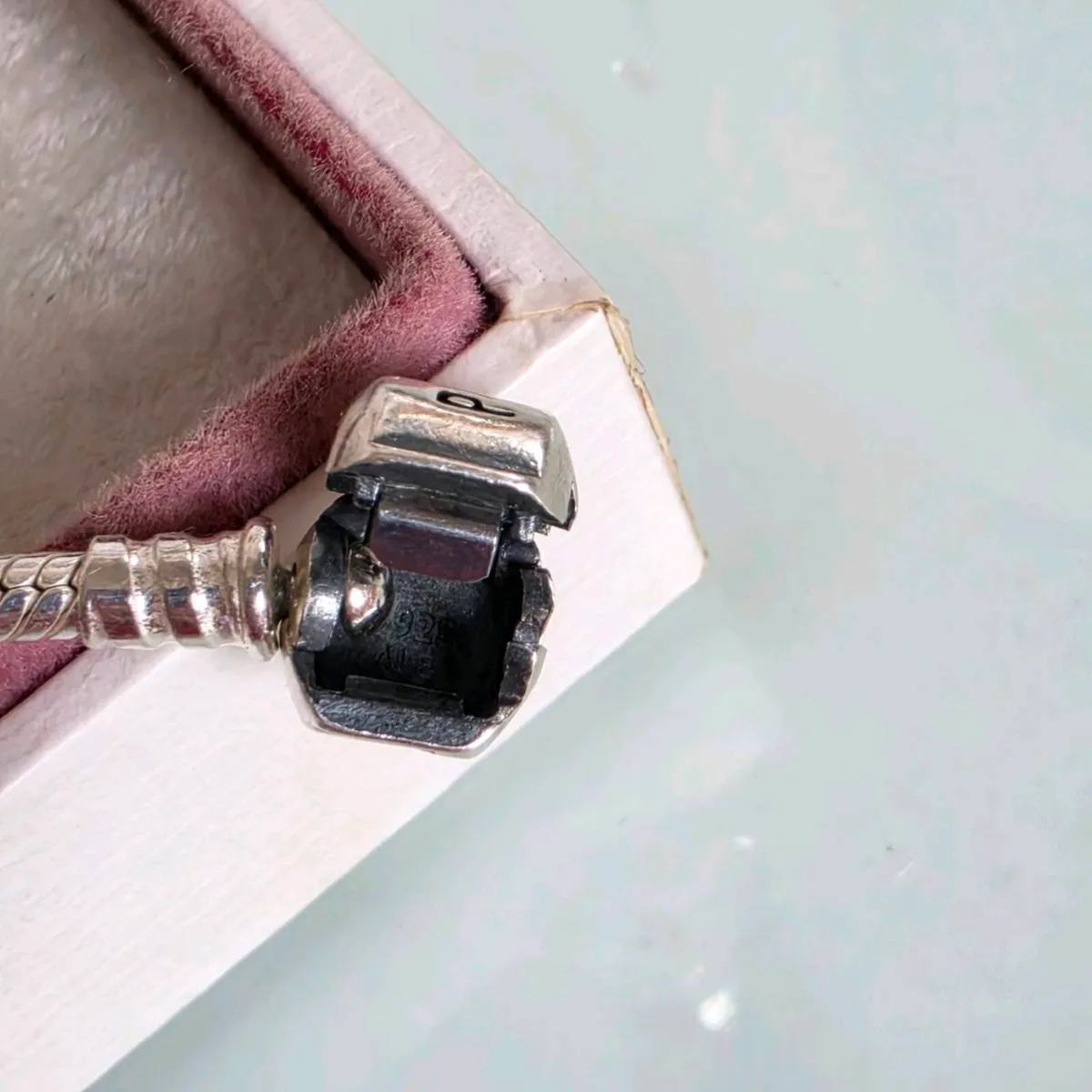 Pandora necklace barrel clasp size 45cm - Image 3