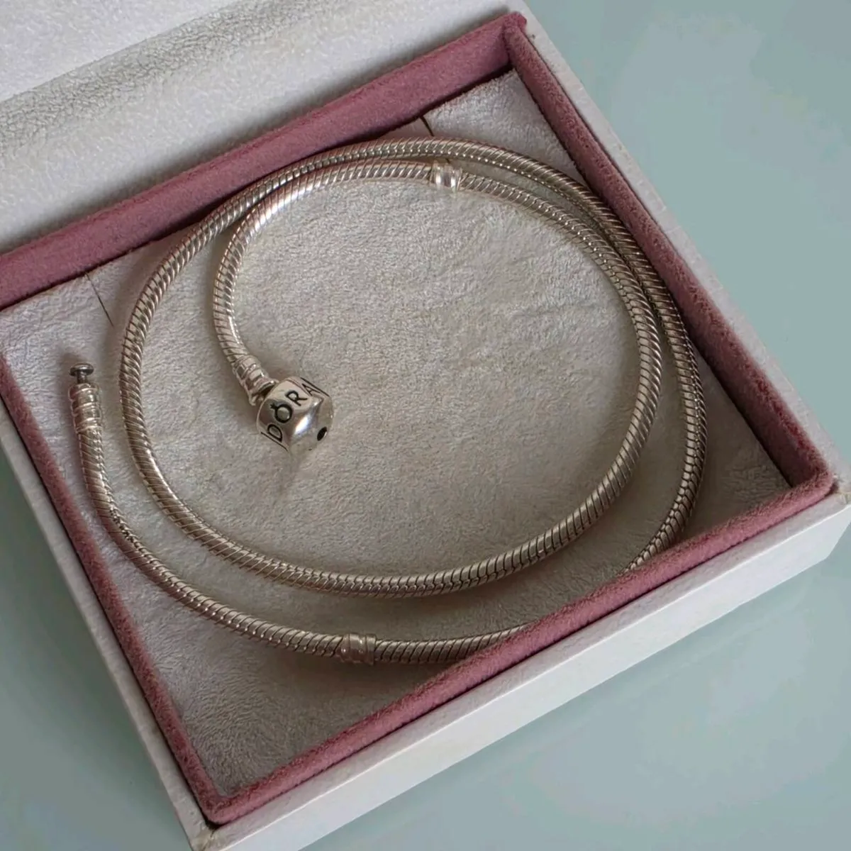 Pandora necklace barrel clasp size 45cm - Image 2