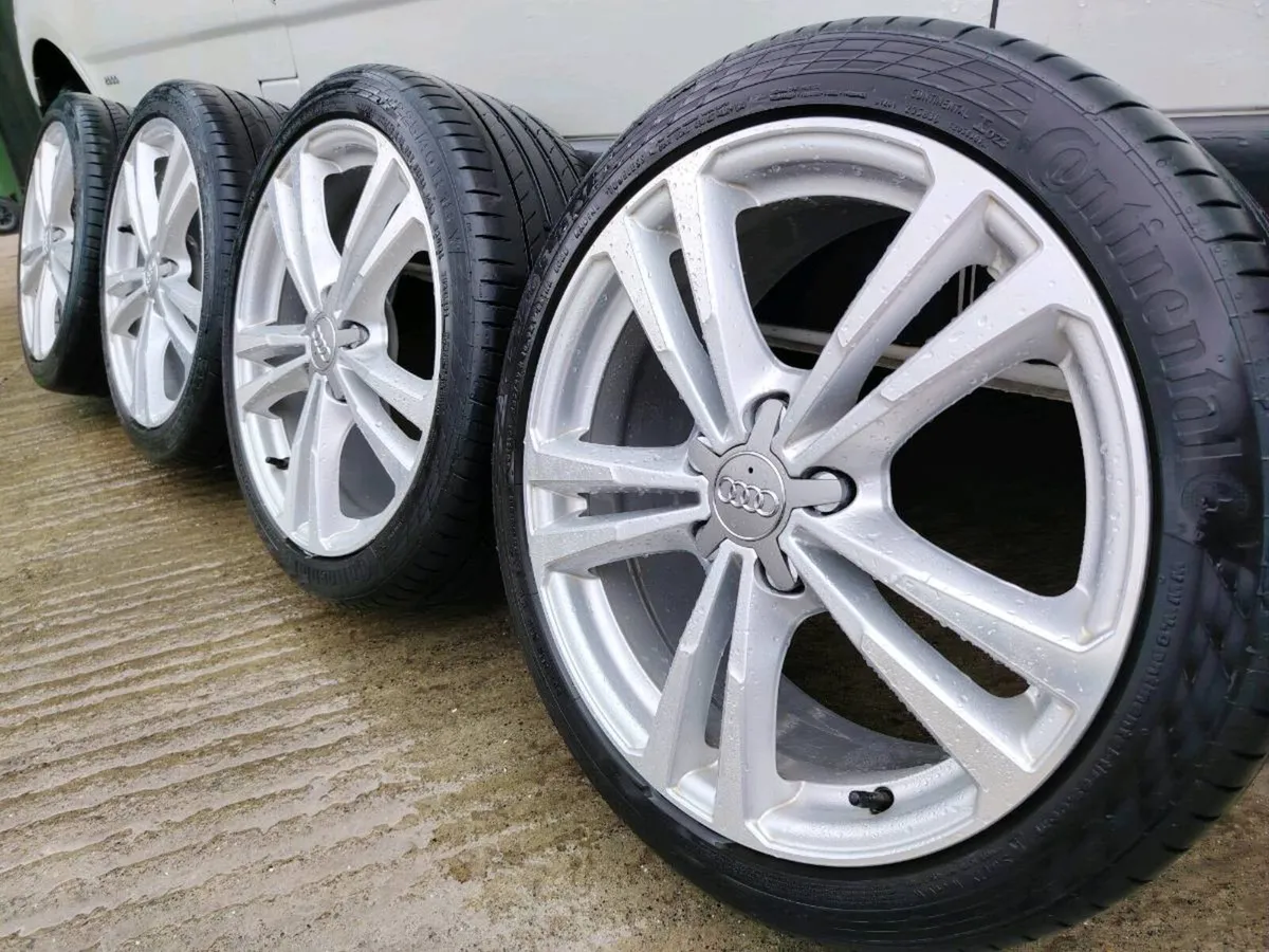 18" Audi A3 S line alloy wheels - Image 1
