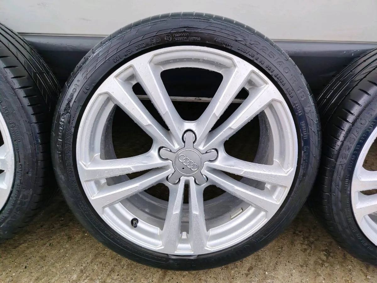 18" Audi A3 S line alloy wheels - Image 3