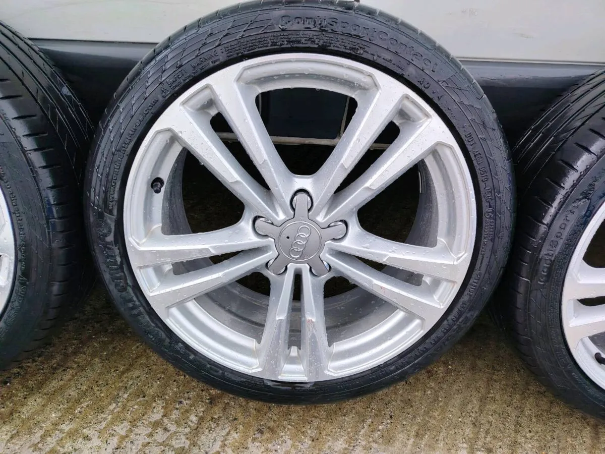 18" Audi A3 S line alloy wheels - Image 4