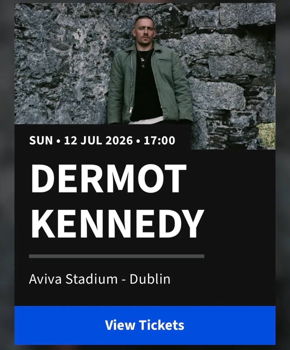 2 Dermot Kennedy & Amble Tickets