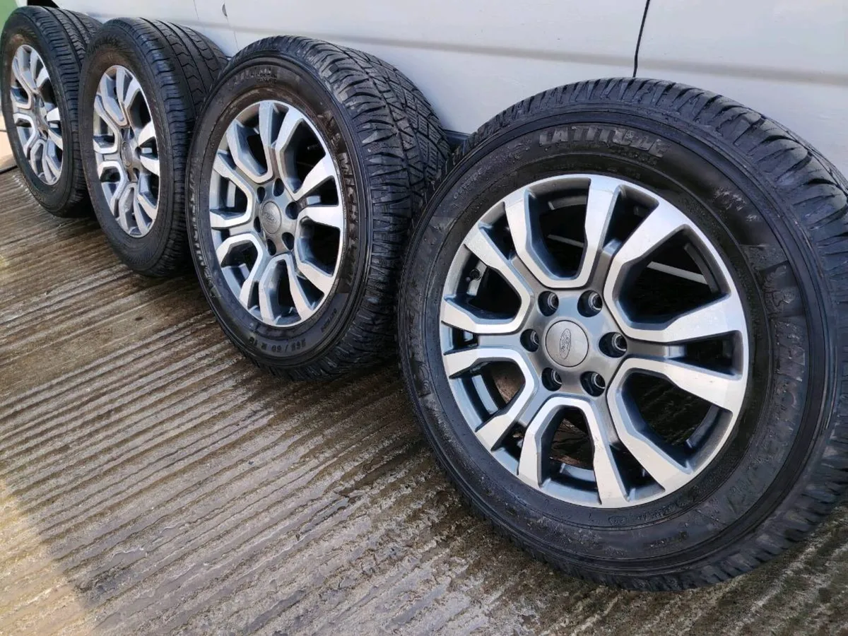 18" Ford Ranger alloy wheels - Image 1