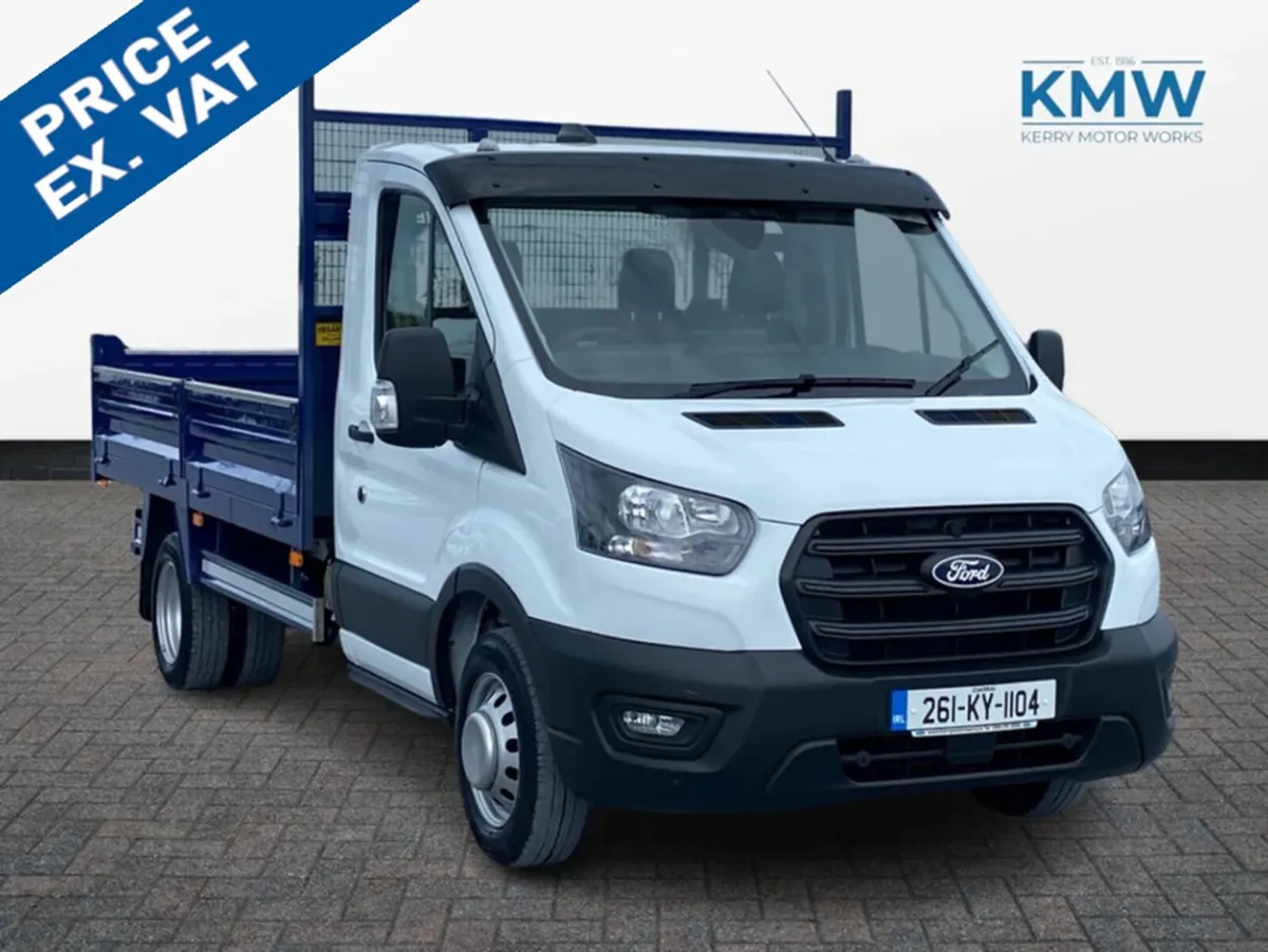 Ford Transit 2.0 TDCI MWB Tipper..Hegarty Steel Bo - Image 1