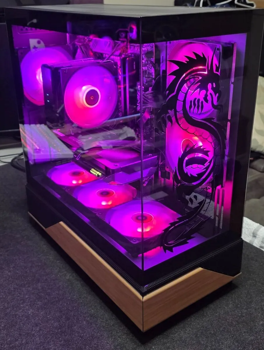 Black Dragon Ryzen 5 RX 9060 XT Gaming PC - Image 1