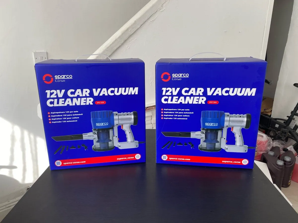 Sparco Cyclone Car Vacuum Cleaner - Image 1