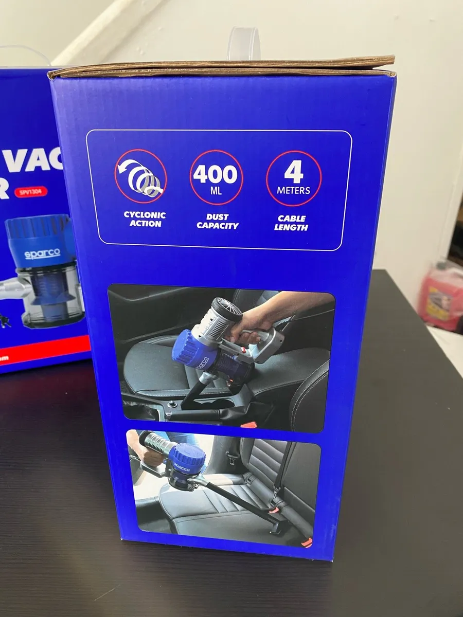 Sparco Cyclone Car Vacuum Cleaner - Image 4