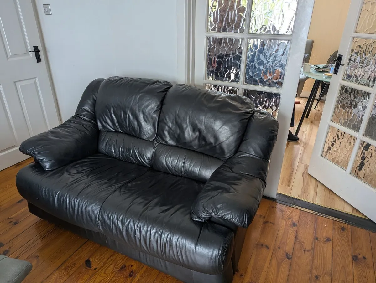 Leather Sofa - 2 Seater - Image 2