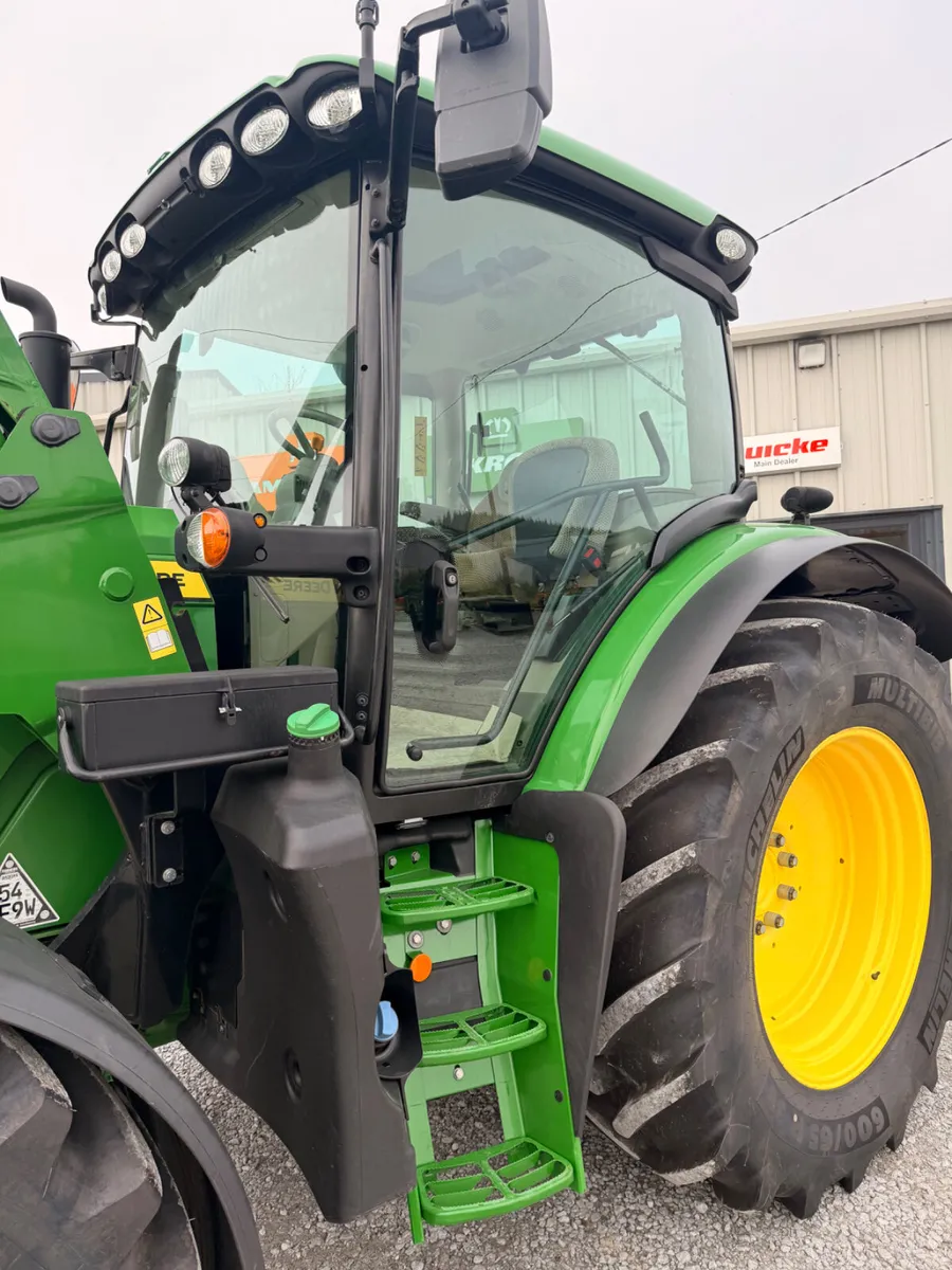 2023 John Deere 6R120 & Q4M Loader - Image 4
